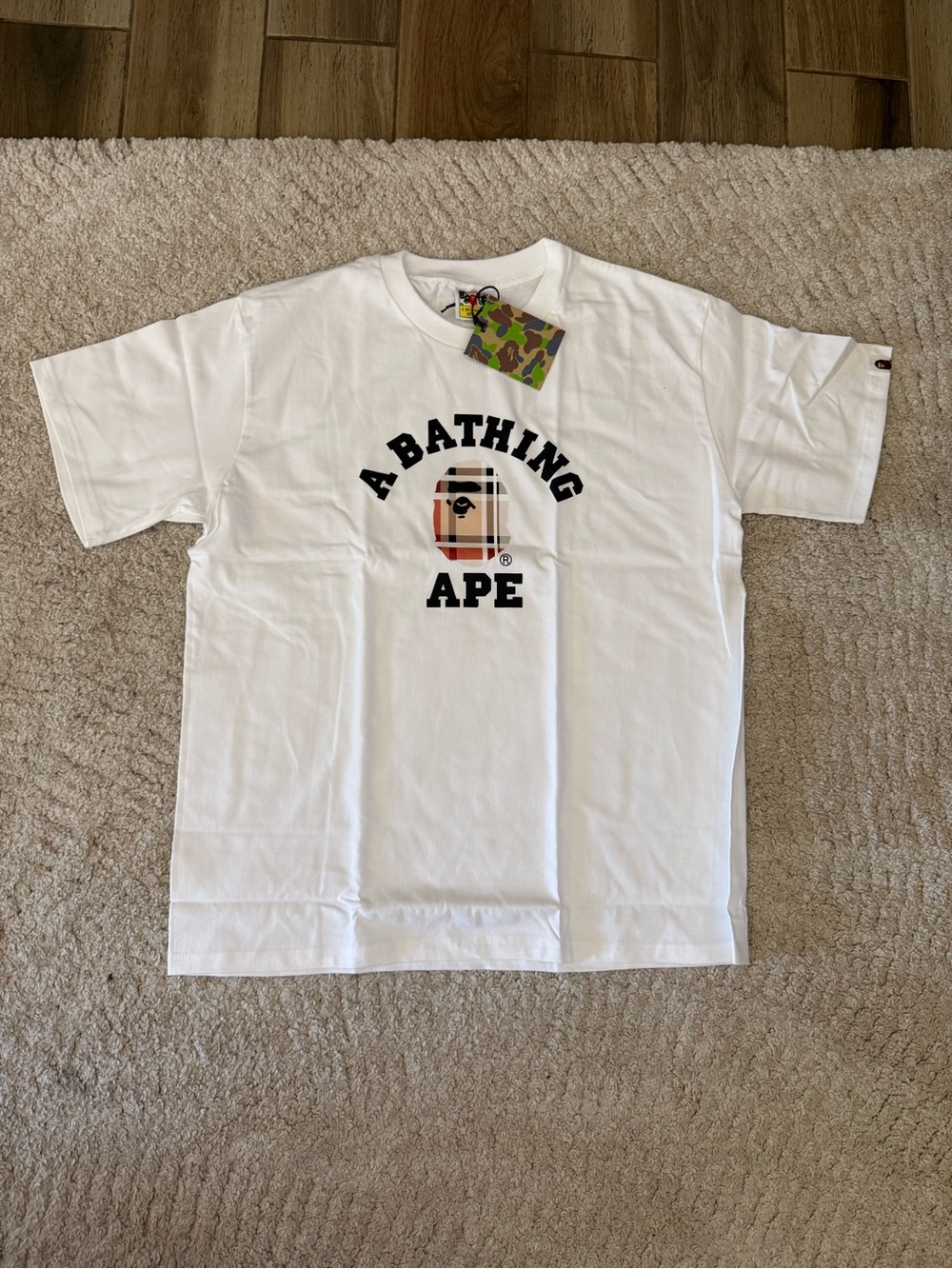 White tee design